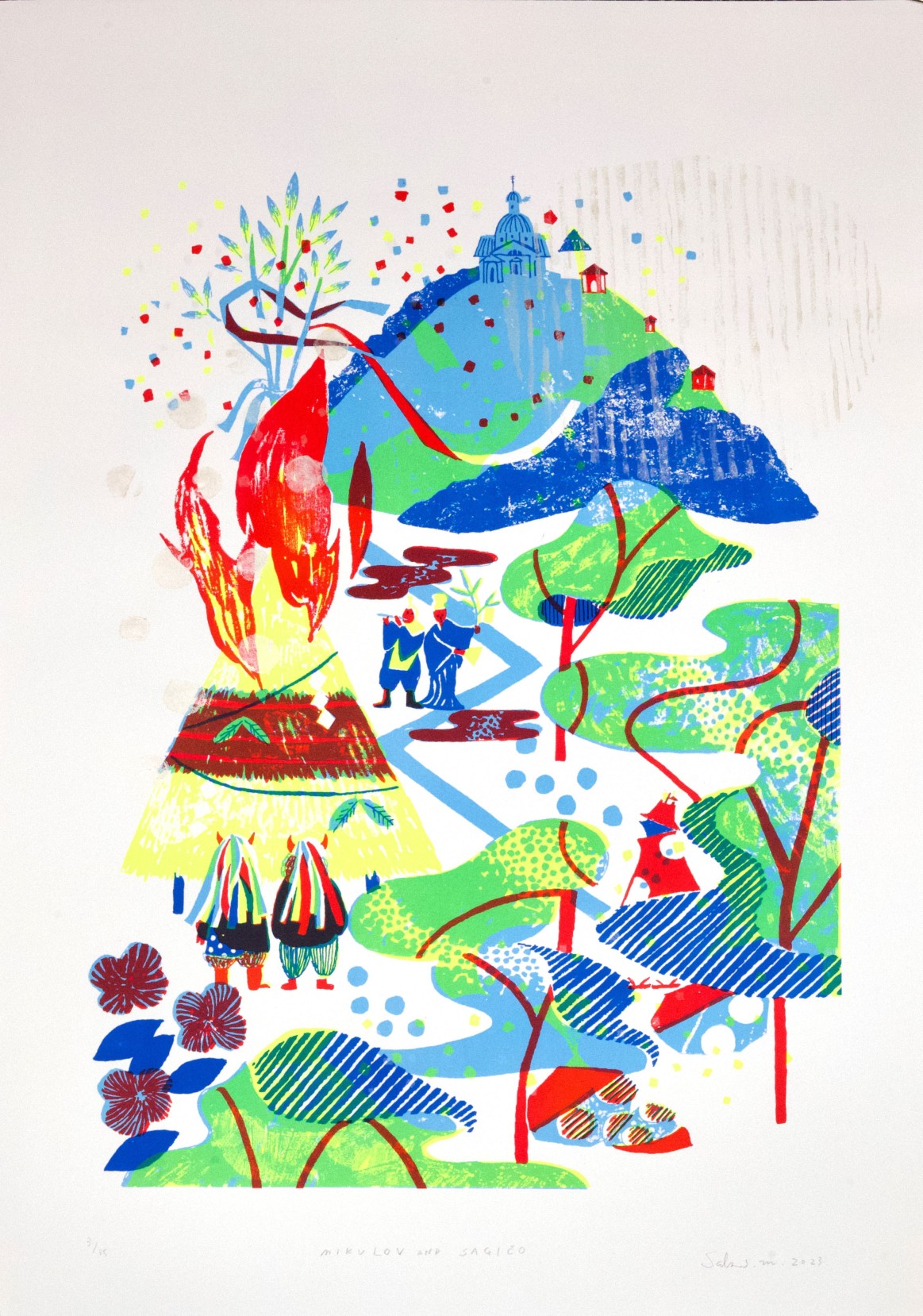 Obrázek díla Mikulov a sagičo od Saki Matsumoto